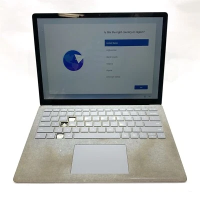 Microsoft Surface Laptop 1769 13" Touch i5-7300 2.6GHz 8GB 256GB Win11 Lost Keys - Image 1 of 4