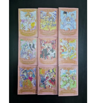 Cardcaptor Sakura English Manga Volume 1-9(END) Full Set Comic Express Shipping - Image 1 of 4