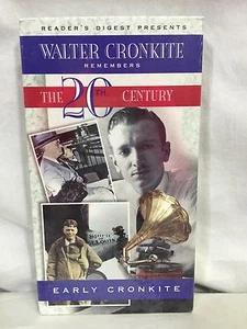 Walter Cronkite Reader's Digest The 20th Century VHS Tape Early Cronkite News - Bild 1 von 9