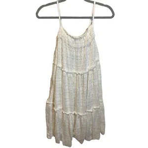 NWT, Zara Women’s Dress, small lace eyelets, baby doll style, Size S - Picture 1 of 4