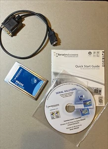 Brainboxes PM-020B PCMCIA 1-Port RS232 Non-Ruggedised Card - Picture 1 of 2