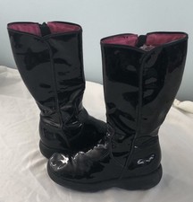 umi-girls-mosaic-boots-black