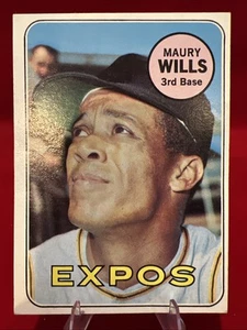 1969 Topps - Maury Wills #45. *B1 - Picture 1 of 2