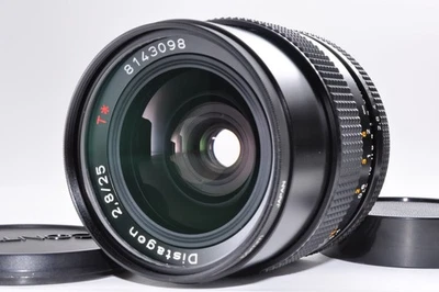[ MINT ] Contax Carl Zeiss Distagon T* 25mm f/2.8 MMJ MF  C/Y  From JAPAN #0362 - Image 1 of 4