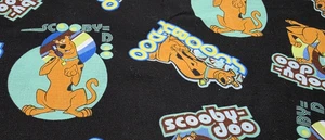 Scooby-Doo Cotton Fabric. 42"x36" - Picture 1 of 3