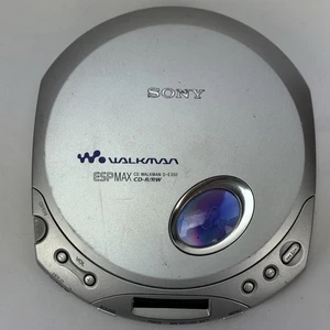 Sony CD Walkman ESP Max D-E350 Lettore CD-R/RW Portatile Argento - Testato e Funzionante - Foto 1 di 16