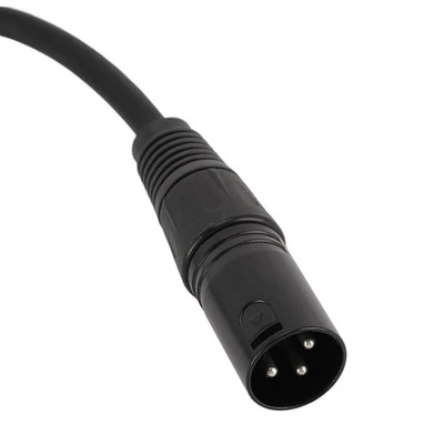 XLR Male To RJ45 Female Cable 3 Pin 22 AWG OFC XLR Male To RJ45 Ethernet - Image 1 of 4