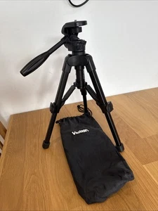 Velbon Ex-Mini Compact Light Weight Table Top Tripod 2-way Pan Head w/ Bag - Picture 1 of 6