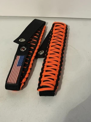 Manijas de agarre de barra antivuelco naranja neón de dos piezas Ford Bronco 2021-2022 Foto 1 de 4