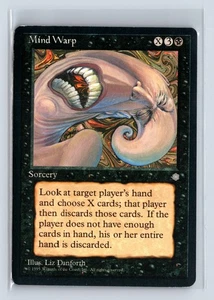 (3x) MIND WARP – MTG Magic the Gathering Card – Ice Age – Uncommon - Picture 1 of 6