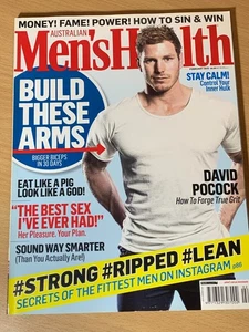 Australian Men's Health Mens Magazine February 2015 David Pocock Nick Kyrgios - Picture 1 of 7