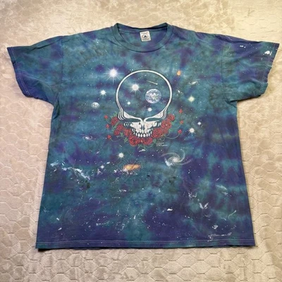 Camisa De Colección 1997 Grateful Dead Space Your Face Talla XL Etiqueta Delta PINTADA Aspecto Usado Foto 1 de 4