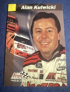 ALAN KULWICKI (Hooters)-1993 PRO SET FINISH LINE CARD #76 NASCAR HOF-good - Picture 1 of 2