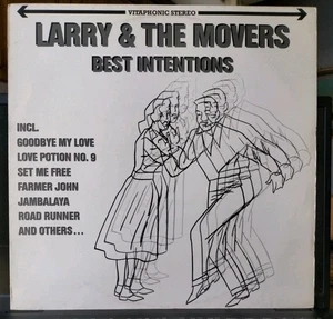 LP - Larry & The Movers Best Intentions NEAR MINT Line Records Vinyl - Picture 1 of 11