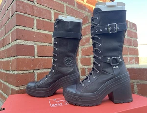 Converse Chuck 70 De Luxe Heel Boot XXHi Platform High Boot w/ Buckles A15659C - Picture 1 of 7