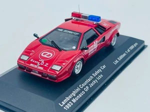 PALMA43 40005 LAMBORGHINI Countach Safety Car 1983 GP Monaco Ickx  1.43 - Picture 1 of 5