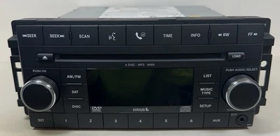 Dodge Nitro Jeep Liberty Wrangler 2007-2009 radio MP3 6 discos 05064920AE OEM Foto 1 de 4