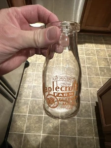 Maplecroft Farm ACL Half Pint Milchflasche King Of Prussia Pennsylvania PA - Bild 1 von 11