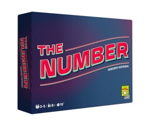 The Number Party Game Fun Bluffing and Risk Taking Strategy Board Game Great - Picture 1 of 2