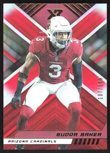 1696H 2022 Panini XR #63 Budda Baker Red #/249 - Picture 1 of 2