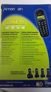 Dect 6.0 digital cordless telephone master handset - Picture 1 of 1