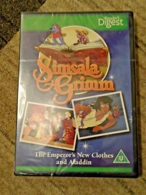 Simsala Grimm- The Emperor's New Clothes and Aladdin - DVD - Region 2 - New - Image 1 of 2