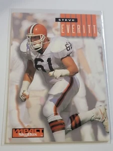 STEVE EVERITT 1994 Skybox Impact #49. BROWNS - Picture 1 of 2