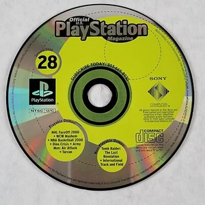 Playstation Magazine Demo Disc 28 - Loose Sony PS1 Playstation 1 Disc - Picture 1 of 2