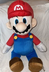 Super Mario Plüschtier Stofftier groß 24 Zoll mit geheimer versteckter Tasche Nintendo - Bild 1 von 8