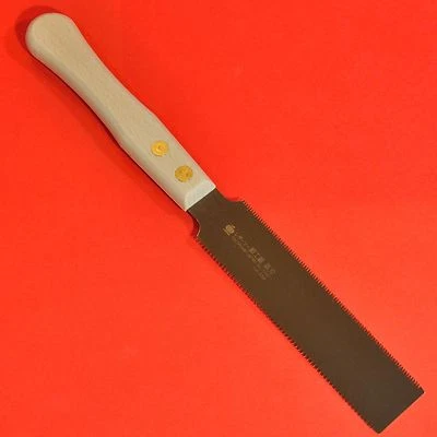Sierra de afeitar Gyokucho CORTE AL RAS KUGIHIKI sierra para madera corte bordes dobles JAPÓN 125 mm Foto 1 de 3