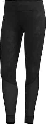 Adidas Own The Run Graphic Leggings - Black Size L - 7/8 Run - New - Image 1 of 4