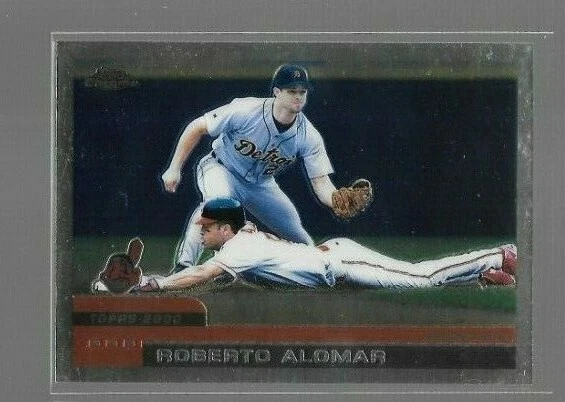 2000 Topps Chrome Roberto Alomar #140 Indians - Image 1 of 1