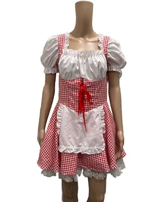 Milk Maid Costume Lace Sexy Halloween Outfit  California  Costume Size Small - Image 1 of 4