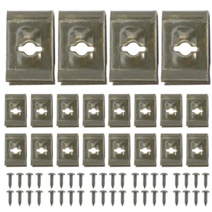 100 Pairs Selbstkennerschraubclip Kabelklemmen Für Die Anhängerverkabelung - Afbeelding 1 van 12