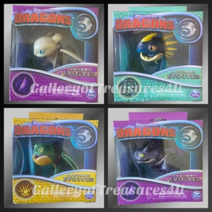 Dragons Legends Evolved Rumbling Gutbuster Deadly Galewind Lightfury Stormfly 2" - Imagen 1 de 13
