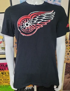 Detroit Red Wings Adidas Gradient Logo NHL T-Shirt Large Verstärker schön - Bild 1 von 4