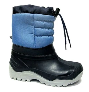 RenBut Jungen Winterstiefel Schneestiefel Gummistiefel Kinderschuhe Wolle Blau - Bild 1 von 1