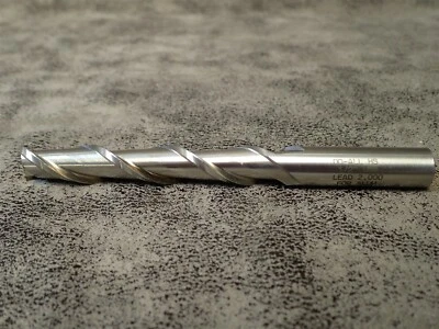 DoAll 19529 1/2" x 3" x 5" Spiral Square End Mill CC SE 2-FL RHC RHF 37° BN126 - Image 1 of 4
