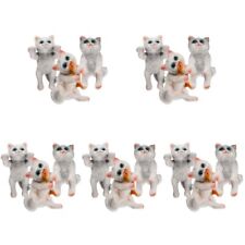  15 Pcs Resin Small Ornaments Terrarium Miniatures Figurines Child Pendant Glass