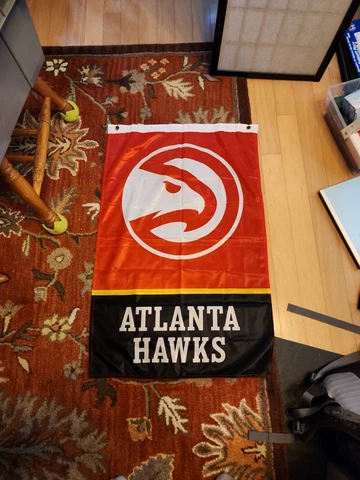 NBA Atlanta Hawks House Flag and Banner 24 x 36 Cover