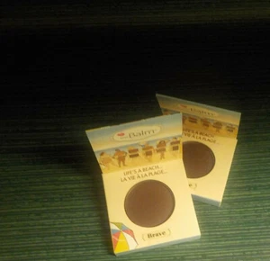 15 paletas de sombras de ojos valientes de playa desnuda The Balm volumen 3 1,3 g EA - Imagen 1 de 2