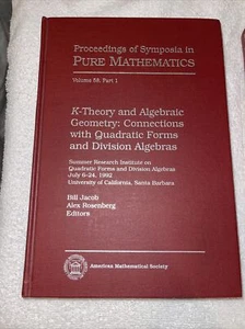 proceedings of symposia in pure mathematics volume 58 part 1 & 2 - Imagen 1 de 2