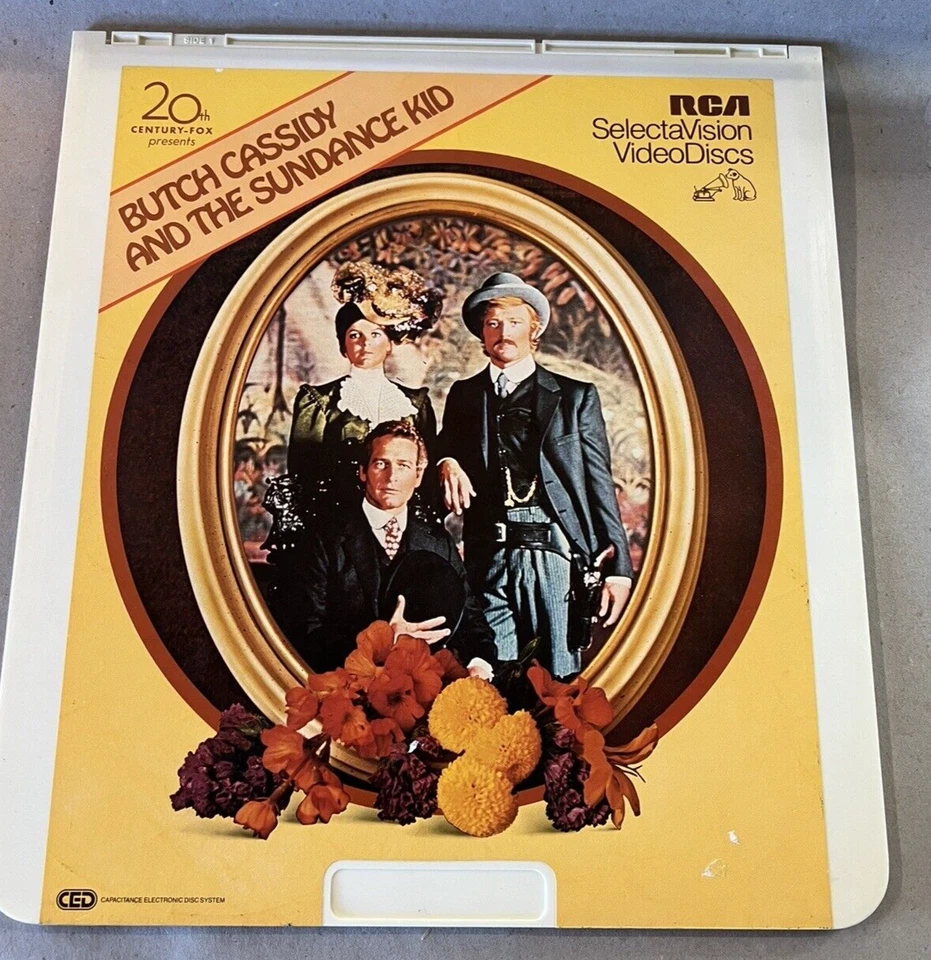 BUTCH CASSIDY AND THE SUNDANCE KID" RCA SELECTAVISION VIDEODISCS 00101 Foto 1 de 2