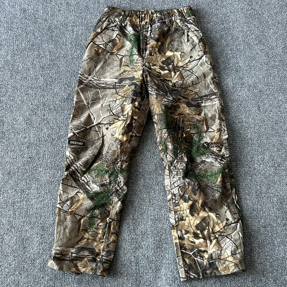 Guide Series Pant Boys Medium TecH20 28 X 25 Waterproof Real Tree Micro Fleece - Image 1 of 4