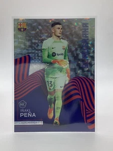 TOPPS BARCELONA TEAM SET 2022/23 ICY FOIL INAKI PEÑA - Imagen 1 de 2