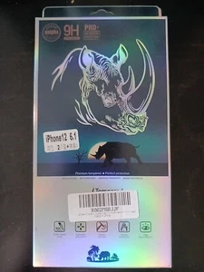 Unipha Tempered Glass Protector Iphone 12 Pro 6.1" - Photo 1 sur 2