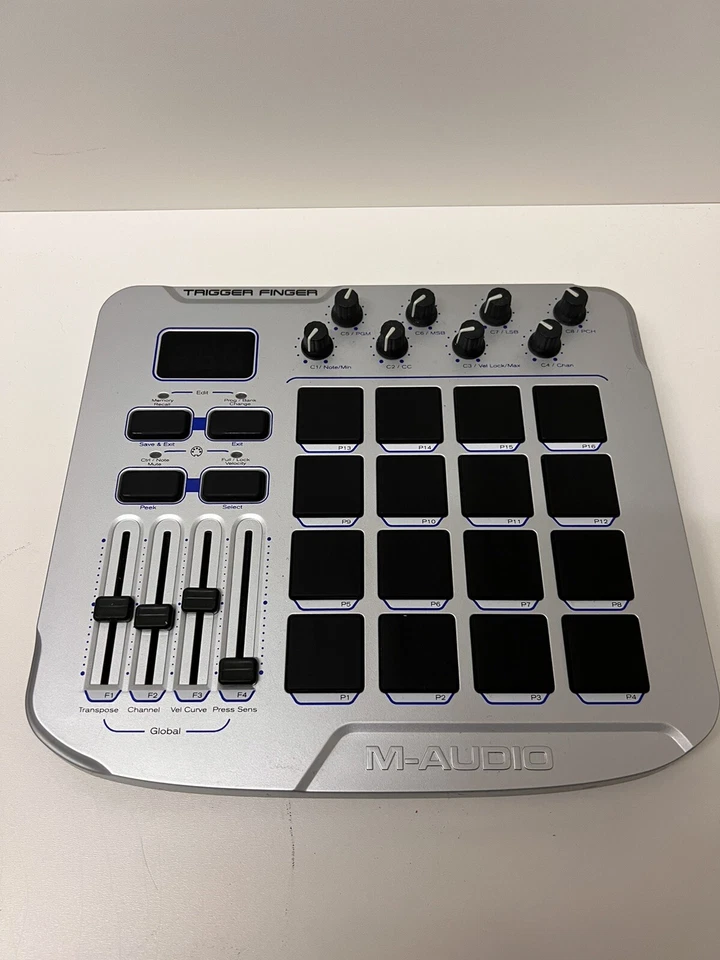 M-AUDIO TRIGGER FINGER (KEIN NETZTEIL) USB MIDI CONTROLLER *FUNKTIONIERT* - Bild 1 von 3