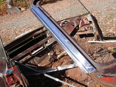 1964 -65 Plymouth Sport Fury Convertible A pillar Windshield moulding Mopar NICE - Image 1 of 2
