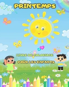 Livre de coloriage de printemps pour les enfants: des pages de coloriage amusant - Picture 1 of 1