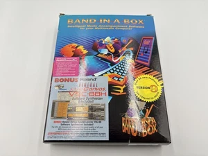 Band-in-a-Box Pro Version 9 Musiksoftware Roland Sound Canvas Windows 95/98 - Bild 1 von 8